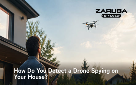 How do you detect a drone spying on your house?