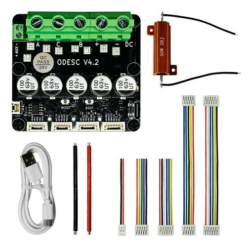 ODESC V4.0 Brushless Motor Controller 8-24V (with Heat Sink)