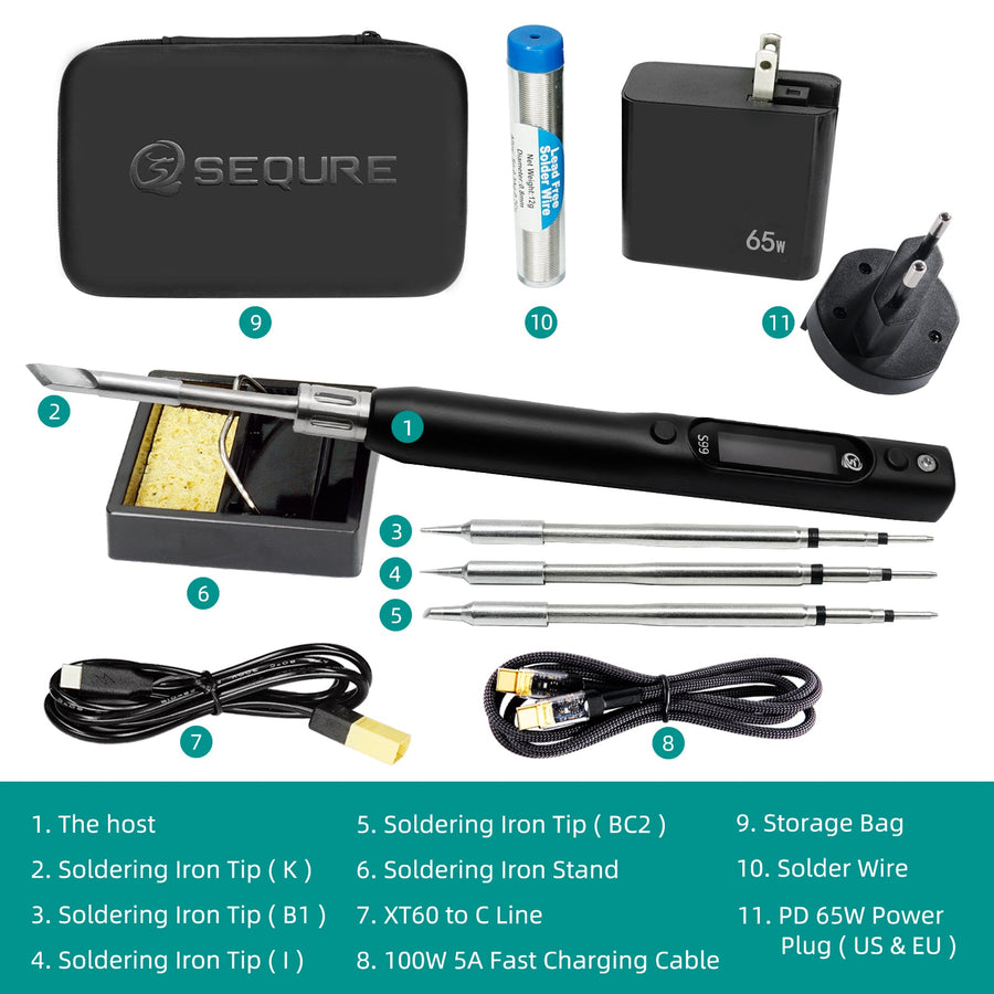 S99 Soldering Iron (C245) - simple, 1 tip