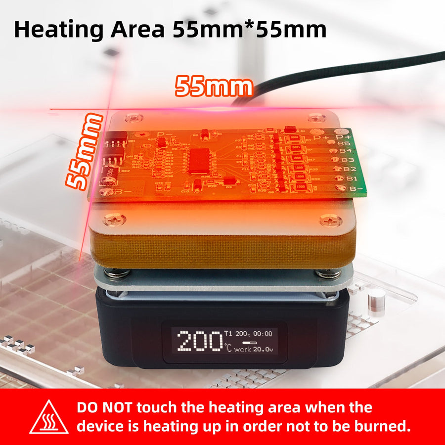 T55 Mini Constant-Temperature Soldering Hot Plate