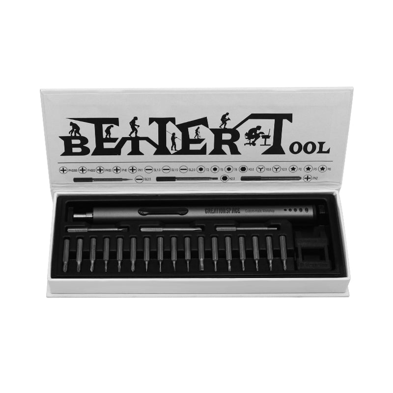 ES-180 Micro Electric Screwdriver Set (22 bits)