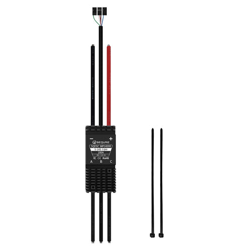 SQESC WP14200 IP68 Waterproof ESC 5-14S 200A (A)