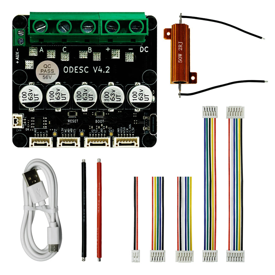 ODESC V4.0 Brushless Motor Controller 8-24V (with Heat Sink)