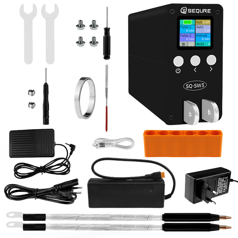 SQ-SW3 Capacitor Spot Welder (SWP25 + WP30 Handles)