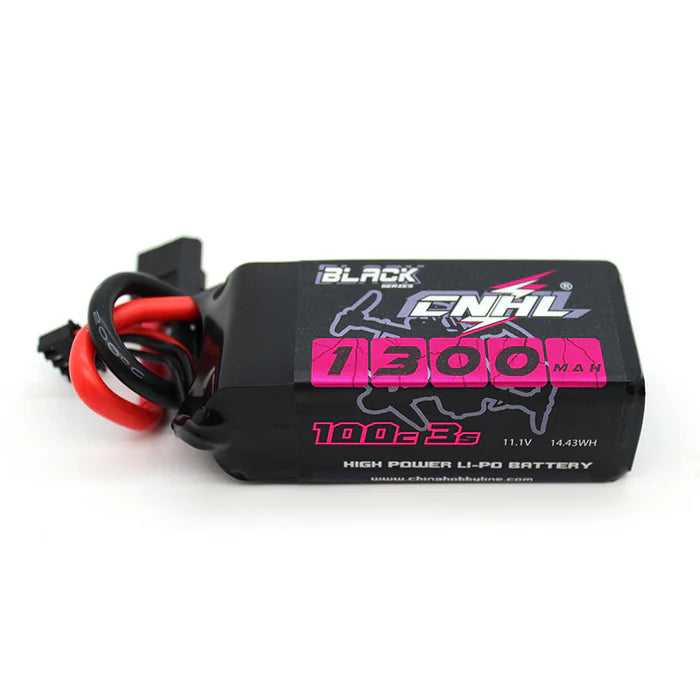 CNHL Black Series 1300mAh 11.1V 3S Lipo Battery with XT60 Plug