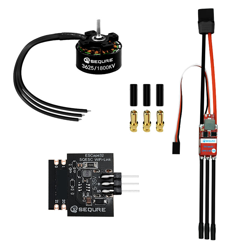2670 & BEC & 3625 Motor & WiFi-Link Kit (1/10 RC Crawler)