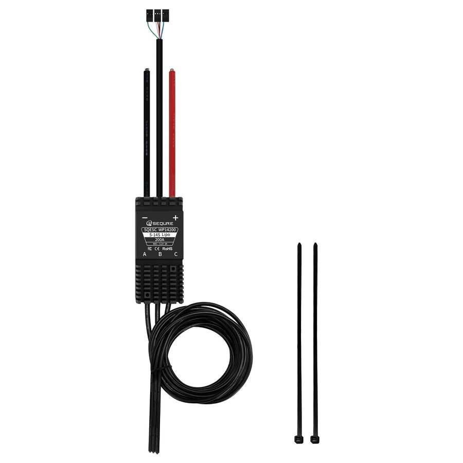 SQESC WP14200 IP68 Waterproof ESC 5-14S 200A (C)