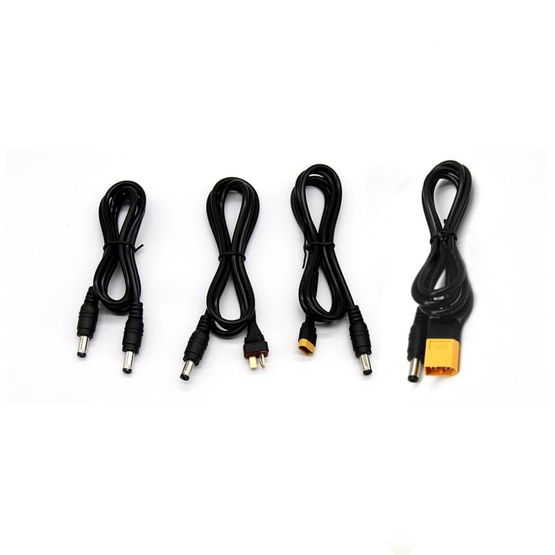 XT60/XT30/T-Plug/DC5525 to DC5525 Power Cable (1m)