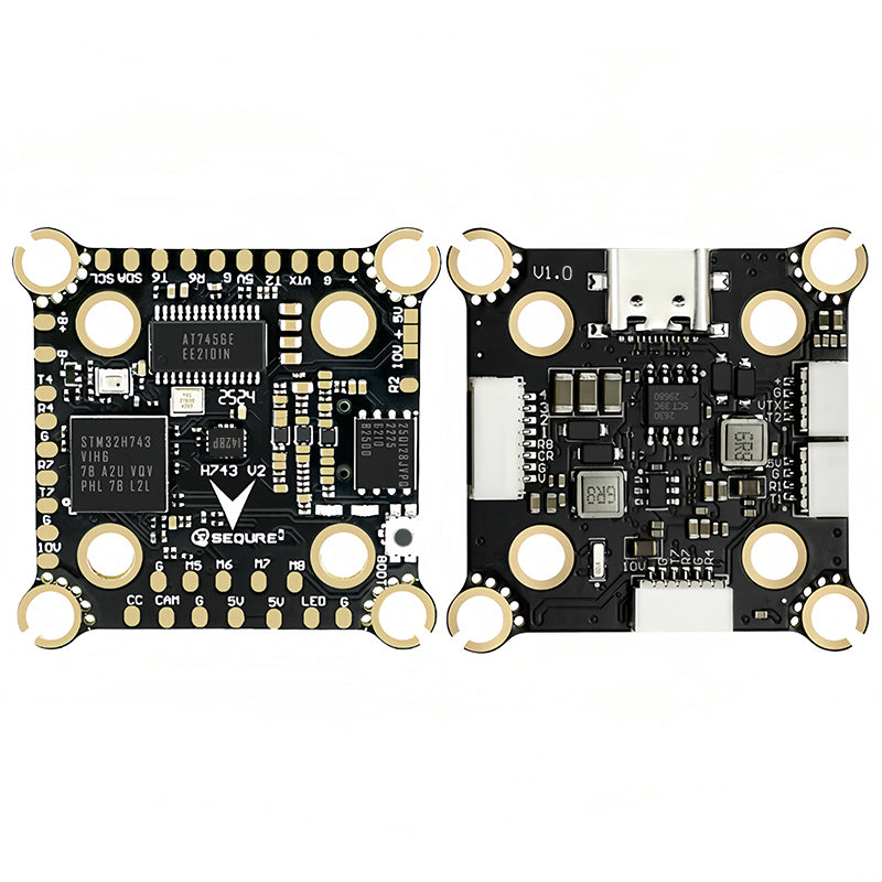 H743 V2 & E70 G1 Stack FC 70A 4-8S (20x20)