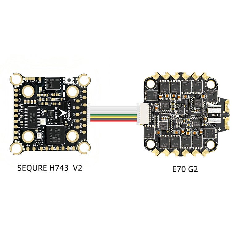H743 V2 & E70 G2 Stack FC 70A 4-8S (30.5x30.5)