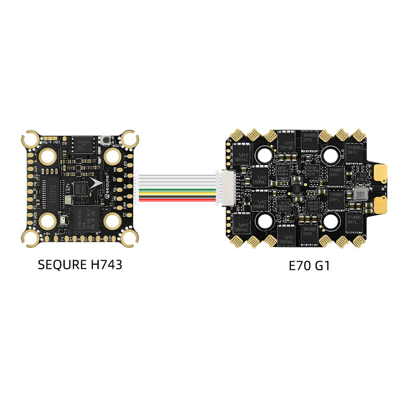 H743 & E70 G1 Stack FC MPU6000 70A 4-8S