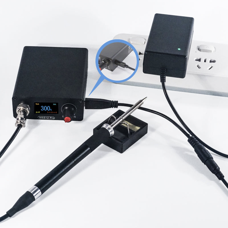 MSS12 Pro Soldering Station (T12, 4 tips)