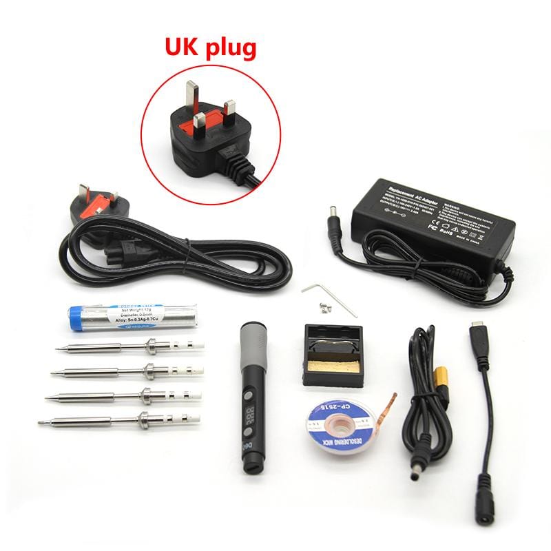 SQ-D60B Mini Soldering Iron Kit with PD45W Adapter