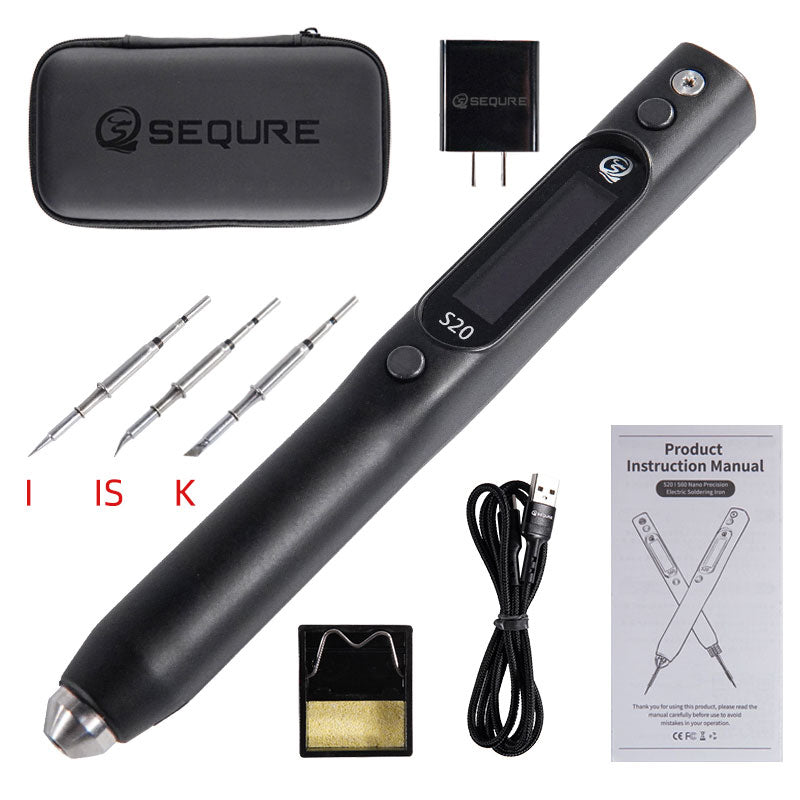 S20 Nano Soldering Iron (C115) - 1 tip