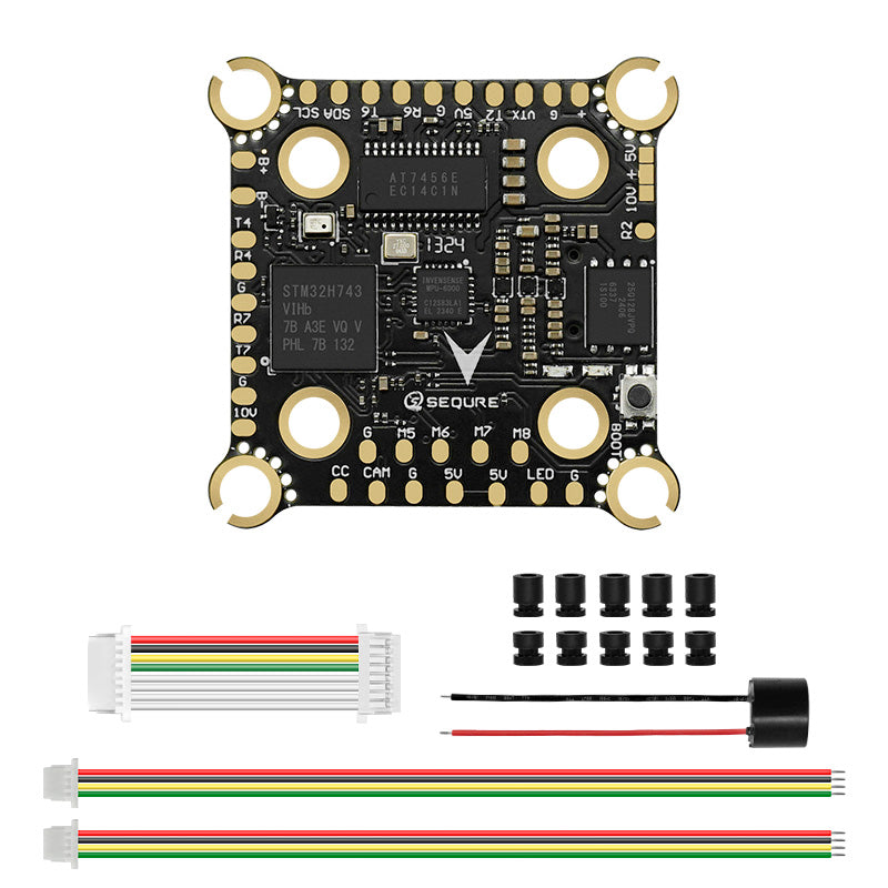 H743 Flight Controller MPU6000 4-8S Dual BEC