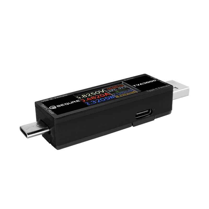TVA3006 High-Precision Volt-Ammeter Power Meter (USB-C)