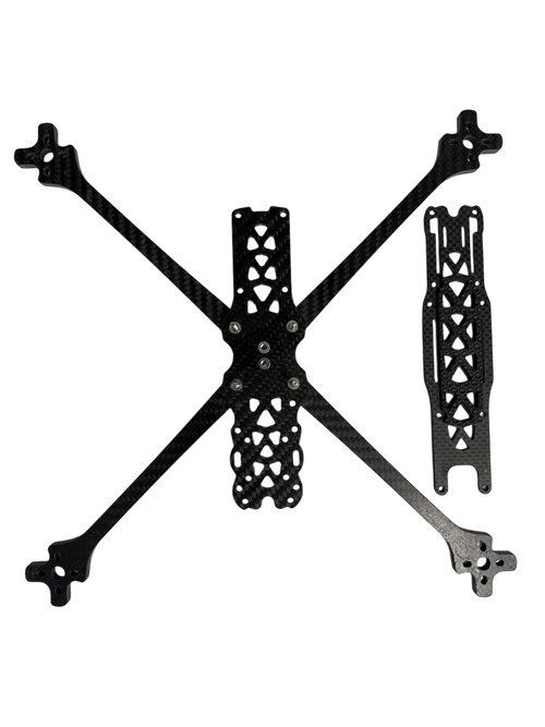 Carbon Frame for 7-inch FPV Quadcopter | TBS Source HD (Improved Version)