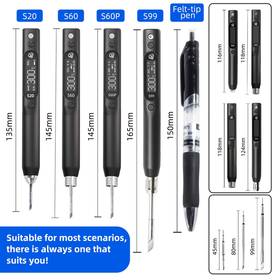S99 Soldering Iron Kit (C245) - 1 tip