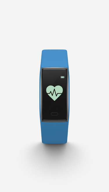 Translation missing: en.Wearable Fitness Tracker in Electro Blue