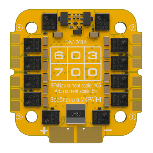 Electronic Speed Controller FRANKIVSK v3 8S/60A