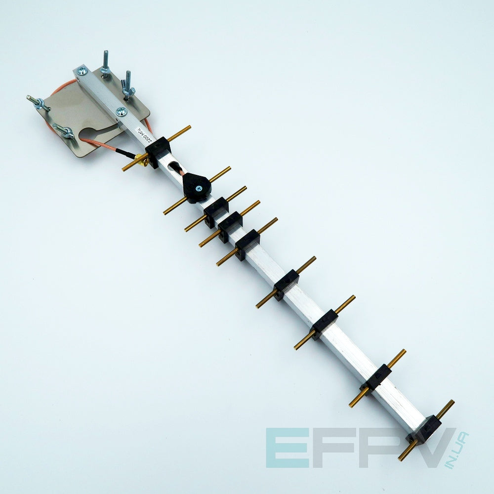 Antenna Yagi 2200 MHz 9 Sections 13.4 dBi