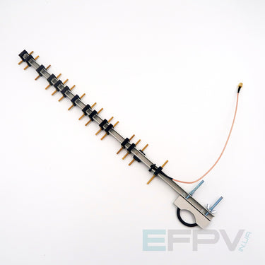 Translation missing: en.Yagi Antenna 2400 MHz 15 Sections 16 dBi