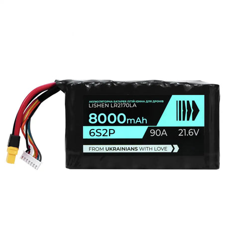 FPV battery BTRY 6s2p Lishen(LR2170LA)