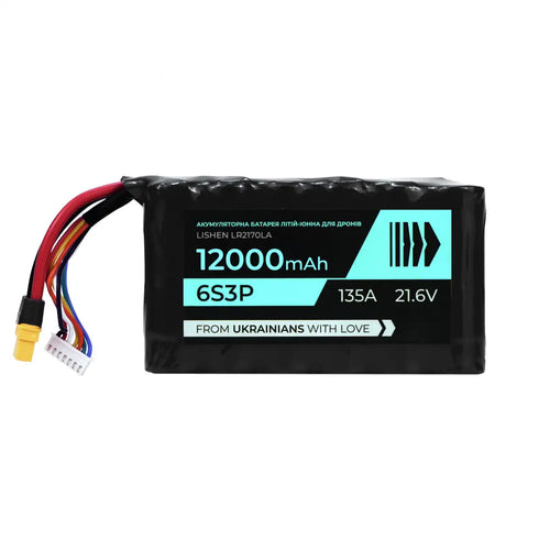 FPV battery BTRY 6s3p Lishen(LR2170LA)